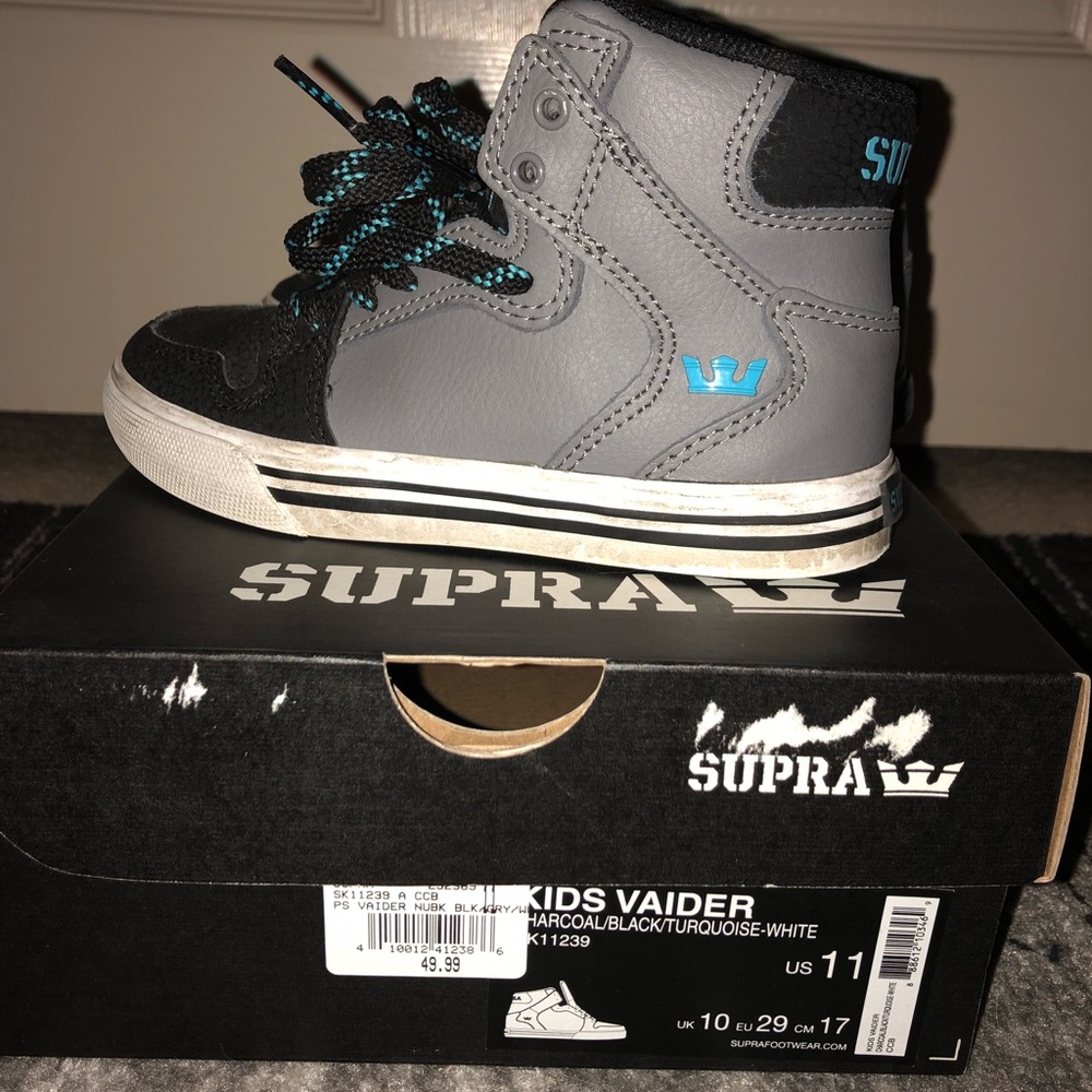 Boys Supra Vaider shoes